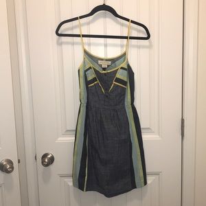 UO Cutout-back patterned sundress